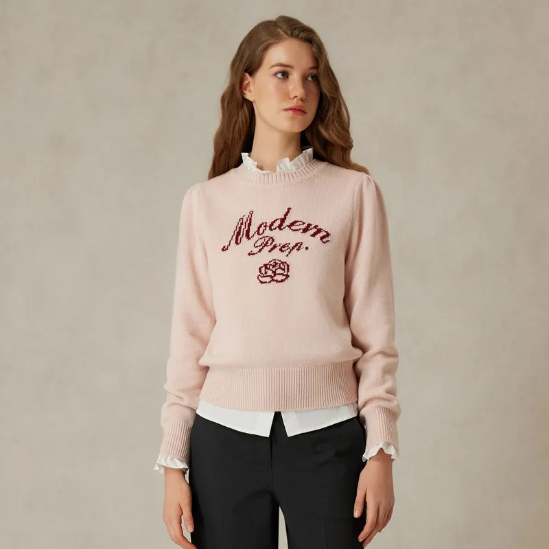E.land Sweaters Women's Pink 25Pink-2