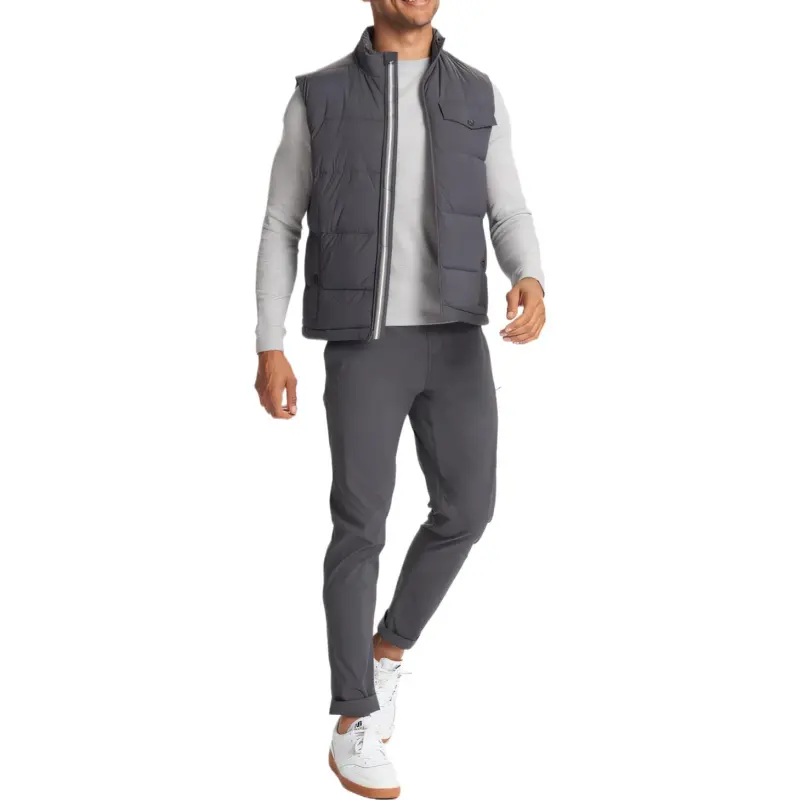 Vuori FW/AW23 Vest Men's Charcoal Black-4