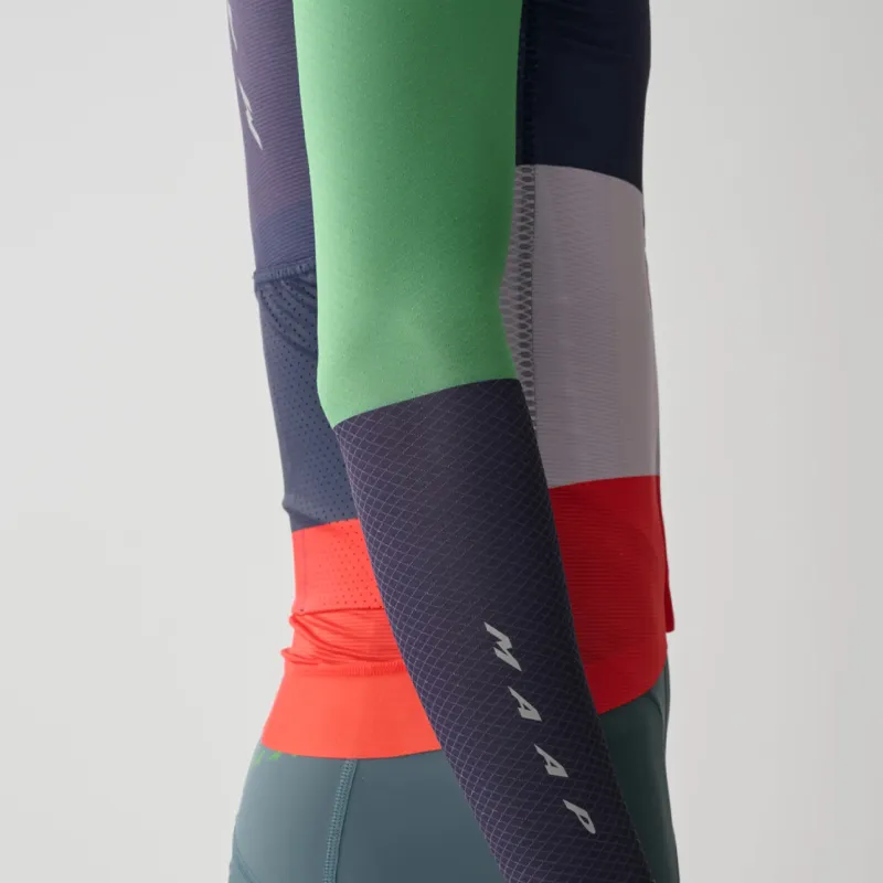 MAAP Level Pro Air LS Jersey 2.0 Cycling Clothing Men's Marine Blue & Multicolor-3