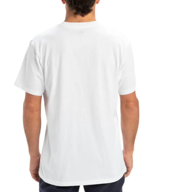 Quiksilver T Shirts Men White-3