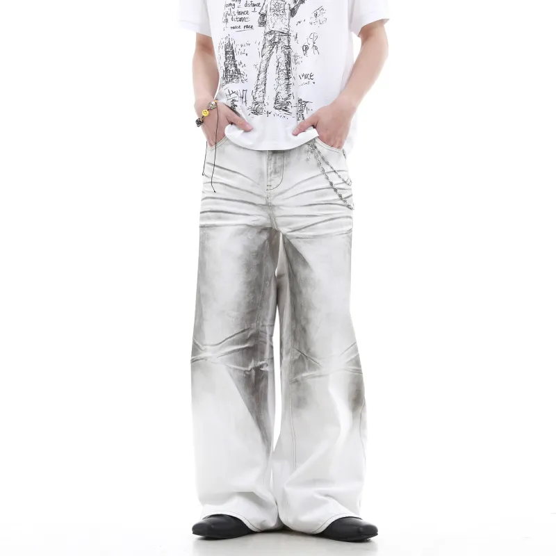 TREND ST Jeans Unisex Dirty White-3