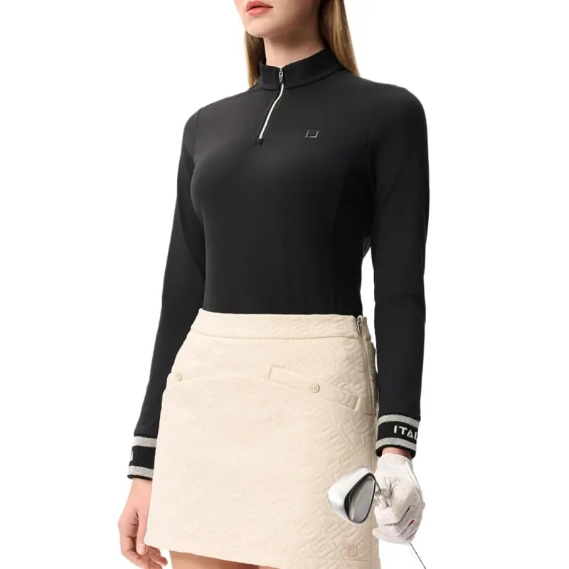 FILA Golf Series SS25 Golf Apparel Women's Pitch Black-3