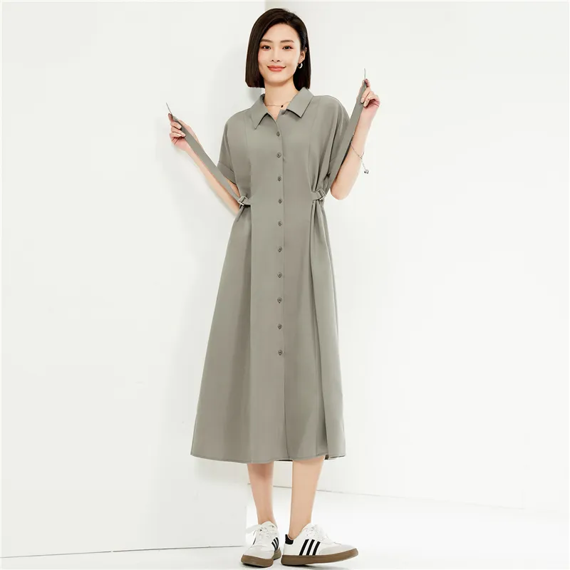 UNIQLO Short Sleeved Dress Women's-11