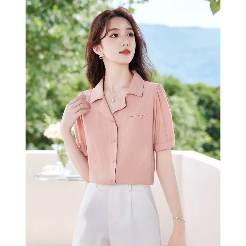 Like The Age Of Water Shirt Women's Pink-1