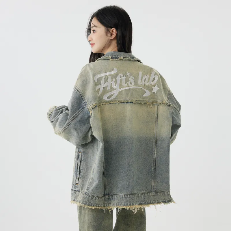 FKFT Denim Jackets Unisex-9