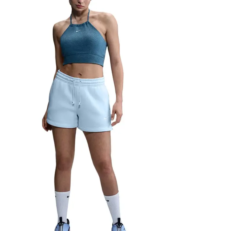 Nike Sportswear Phoenix Fleece Sports Shorts Women's Blue 423-1