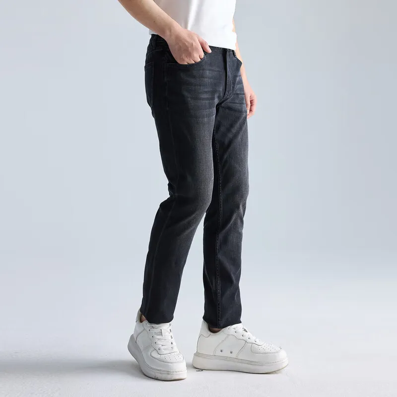 LESS IS MORE Jeans Men's Denim Black-4