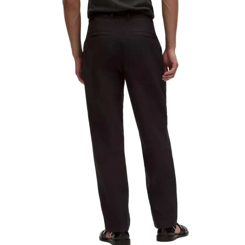 Lululemon UtilitechTwill Relaxed Pleated Trouser Casual Pants Men's Black-1