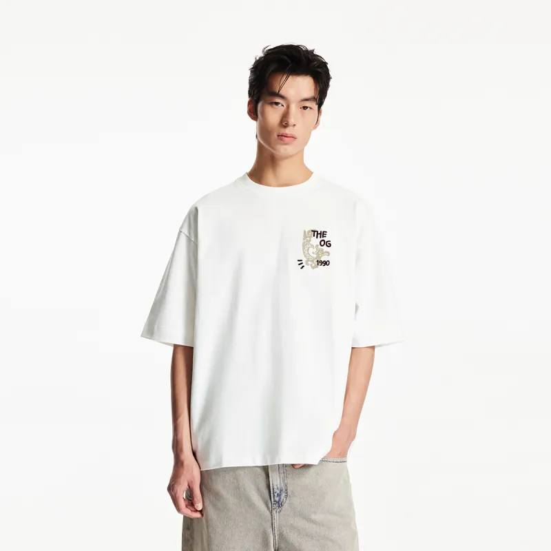 JACK JONES· T Shirt Men's A06 Raw White-5