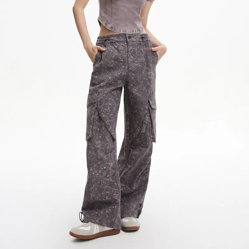 ONLY Casual Pants Women's E39 Forged Iron Gray-3