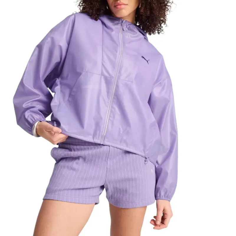 PUMA ESS Trench Coat Women's Lavender-2