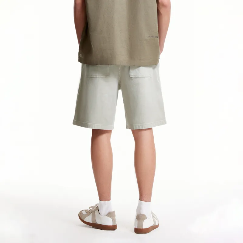 JACK&JONES Denim Shorts Men E13 Light Sand-4