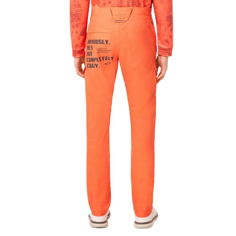 Oakley HTR Casual Pants Men's Lava Orange-4