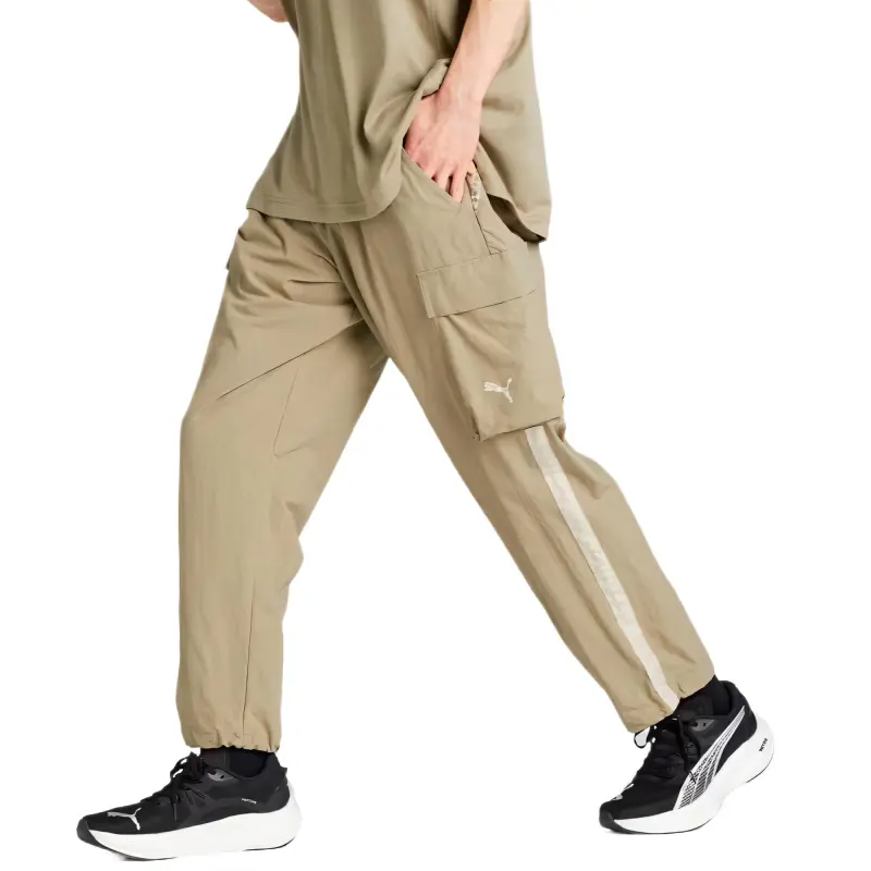 PUMA Training Train Sports Pants Men's Khaki-3