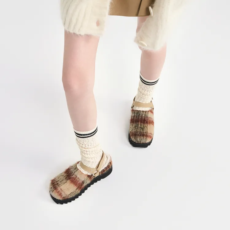 Lost In Echo Outer Platform Height Increasing Double Straps With Hook and Loop Buckle Boots-6