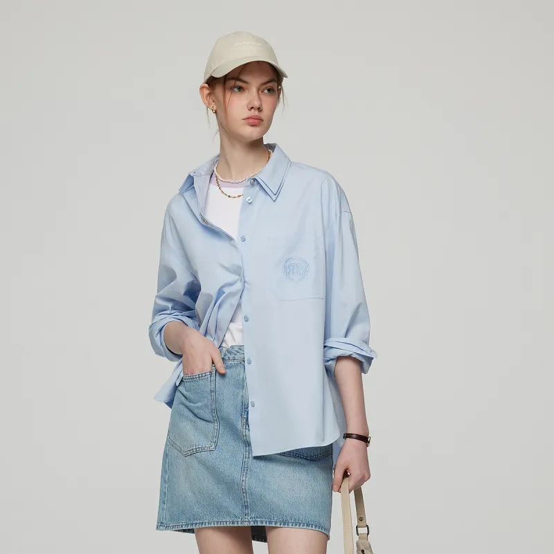 Teenie Weenie Shirt Women's Blue-4