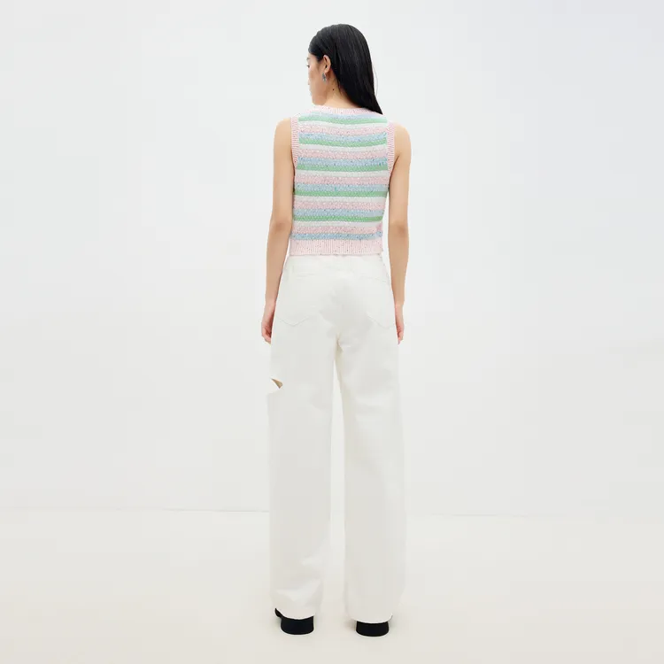 SHUIYUNJIAN Jeans Women's White-5