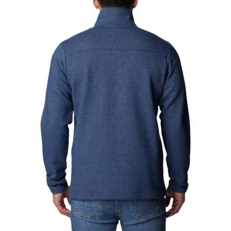 Columbia Hart Mountain Great Sweatshirt Men's Heather Of The Dark Mountain-1