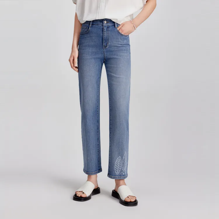 ELLE Jeans Women's Denim Blue-3