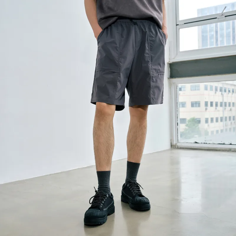 GXG Urban Aesthetics Of The Blockbuster Weaving Series Casual Shorts Men-9