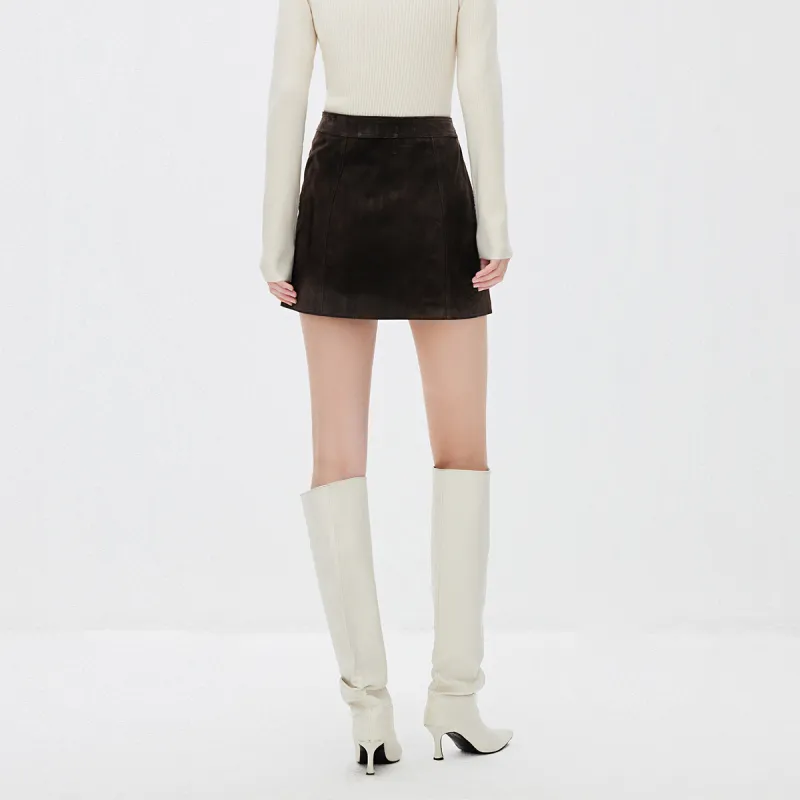 ONLY Leather Short Skirts Women's-5