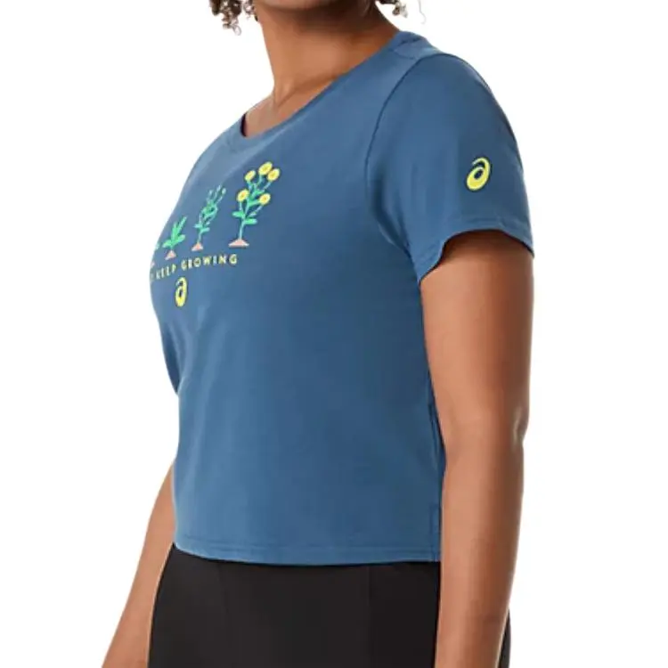 Asics T Shirt Women's Vintage Indigo-2