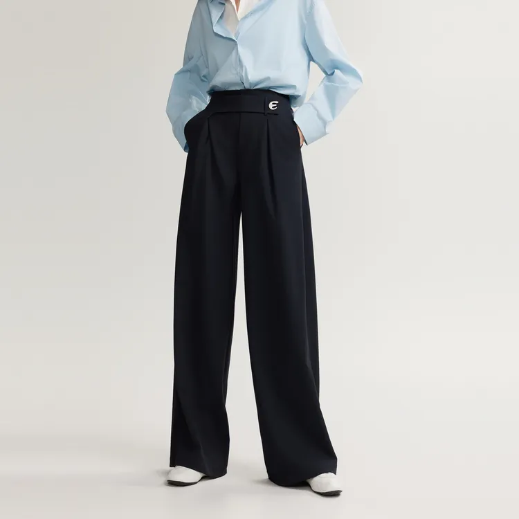ELLE Casual Pants Women's Black-4