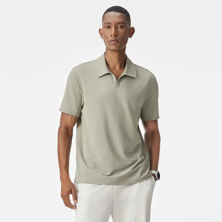 Bodydream Polo Shirts Unisex Khaki Green-2