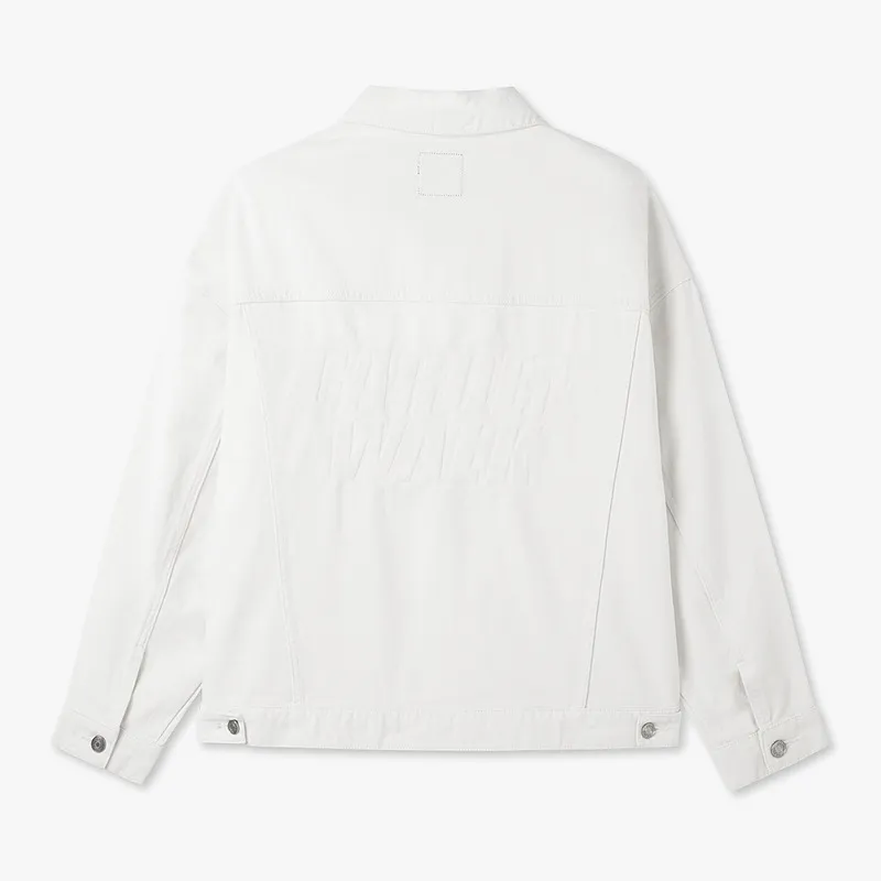 Gxg Jeans Jackets Coats Men's White-1