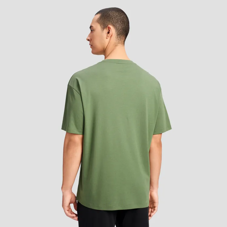 DESCENTE Set in Sleeve T Shirt Unisex-3