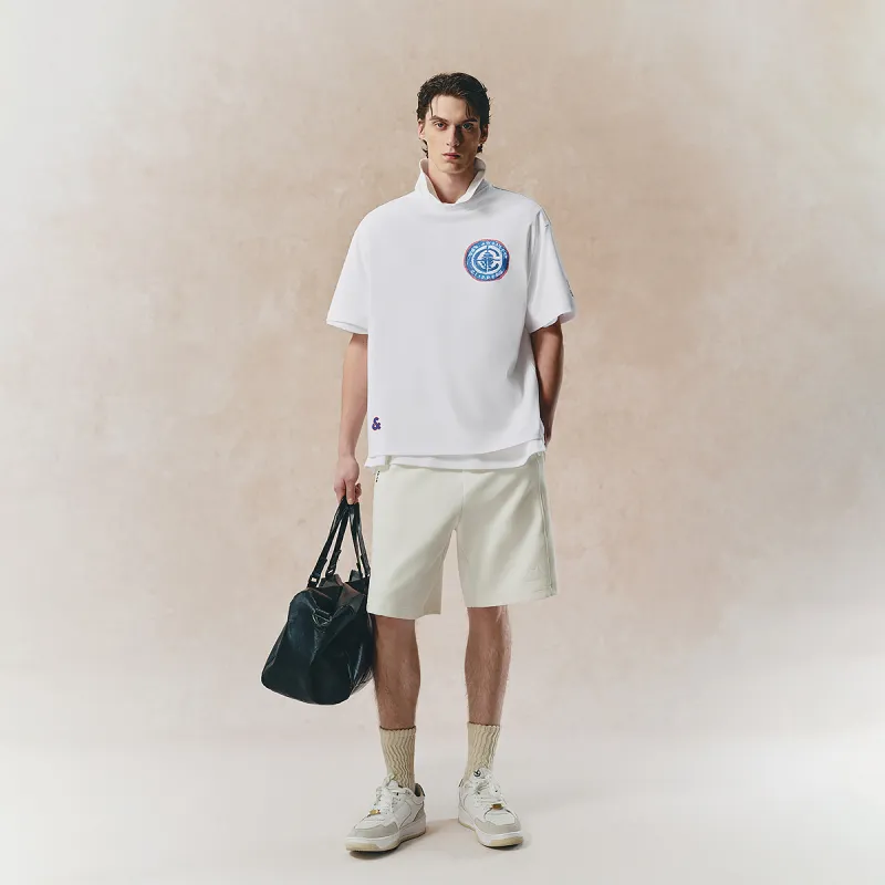 JACK JONES· JACK & JONES NBA Co brand T Shirt Men's A06 Raw White-3