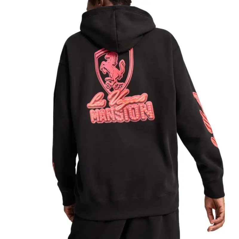 PUMA Scuderia Ferrari Race Sweatshirt Men's Black-3