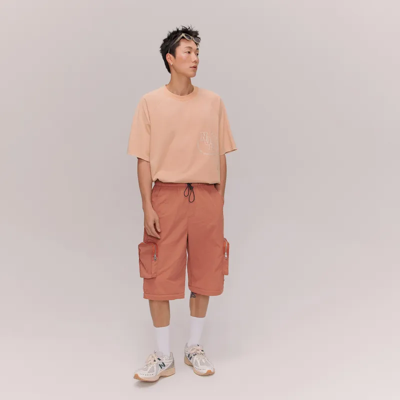 NO ONE ELSE Casual Pants Unisex Dirty Orange-3