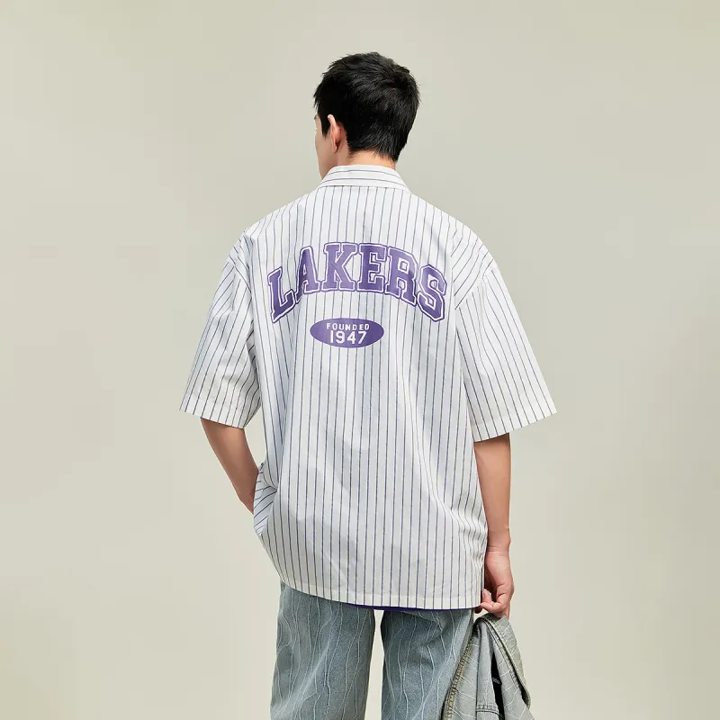JACK JONES· x NBA JACK&JONES X NBA JACK&JONES X Lakers NBA Shirt Unisex-2