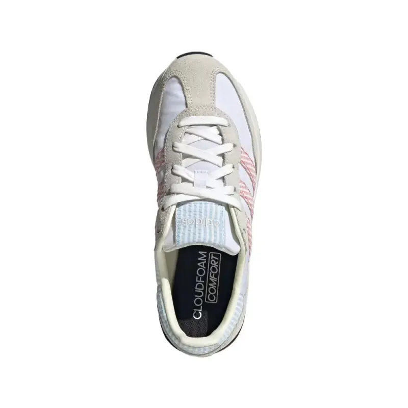 Adidas Run 70s 2.0 Cloud White Preloved Scarlet Glow Blue Women's-2