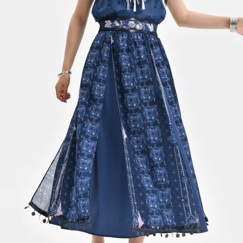 Snbl Skirt Set Women's Miajiang Girlish-4