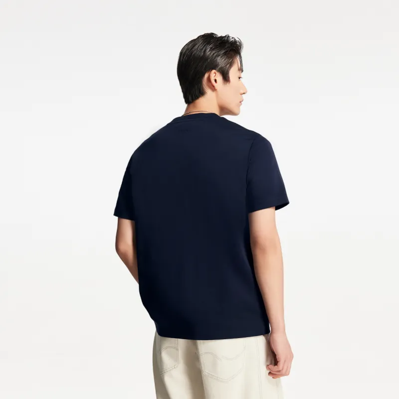 JACK JONES· T Shirt Men's E37 Ink Blue-4