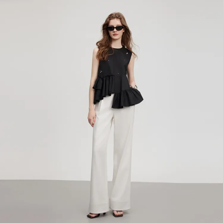 ELLE Shirts Women's Black-6