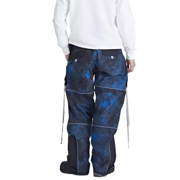 BURTON GORETEX FW/AW24 ORBIT Ski Pants Unisex Blue-1