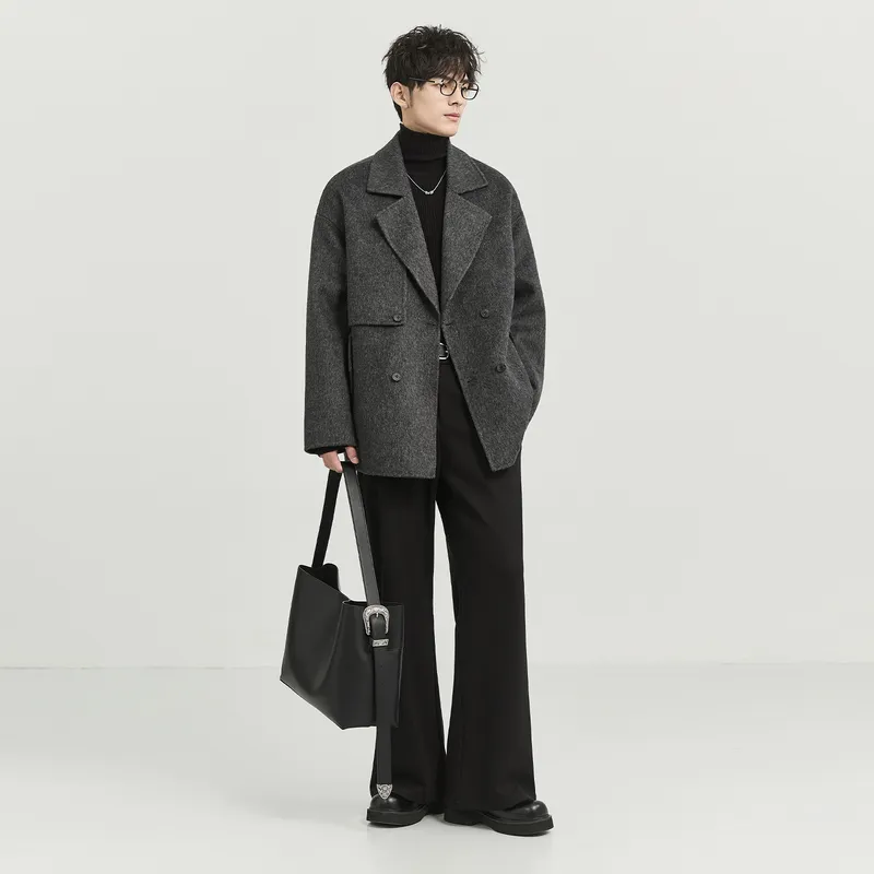 EARL JOEL Coats Men Premium Gray-2