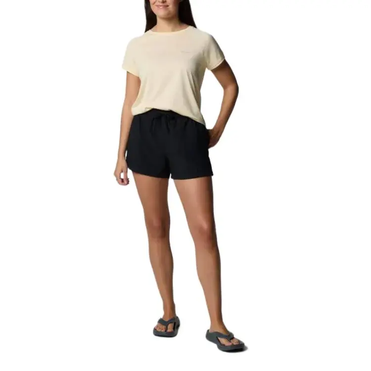 Columbia Bogata Bay Casual Shorts Women's Black-5