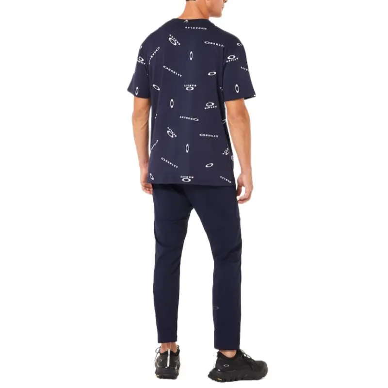 Oakley Enhance QD SS Tee Graphicevo T-Shirt Men's Blue-4