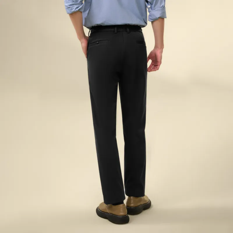 HLA Casual Pants Men Black 8X-3