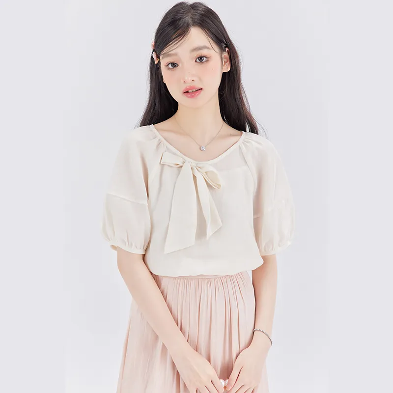 DEAR DEER PUFF Shirts Women's-0