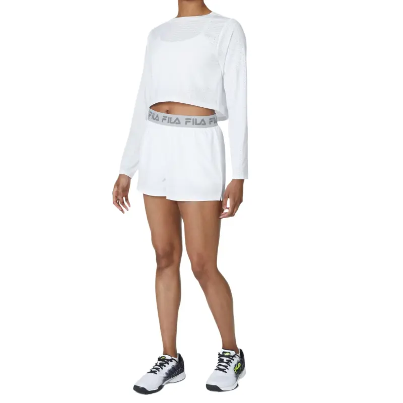 FILA Crop Tops Women's White 100-3