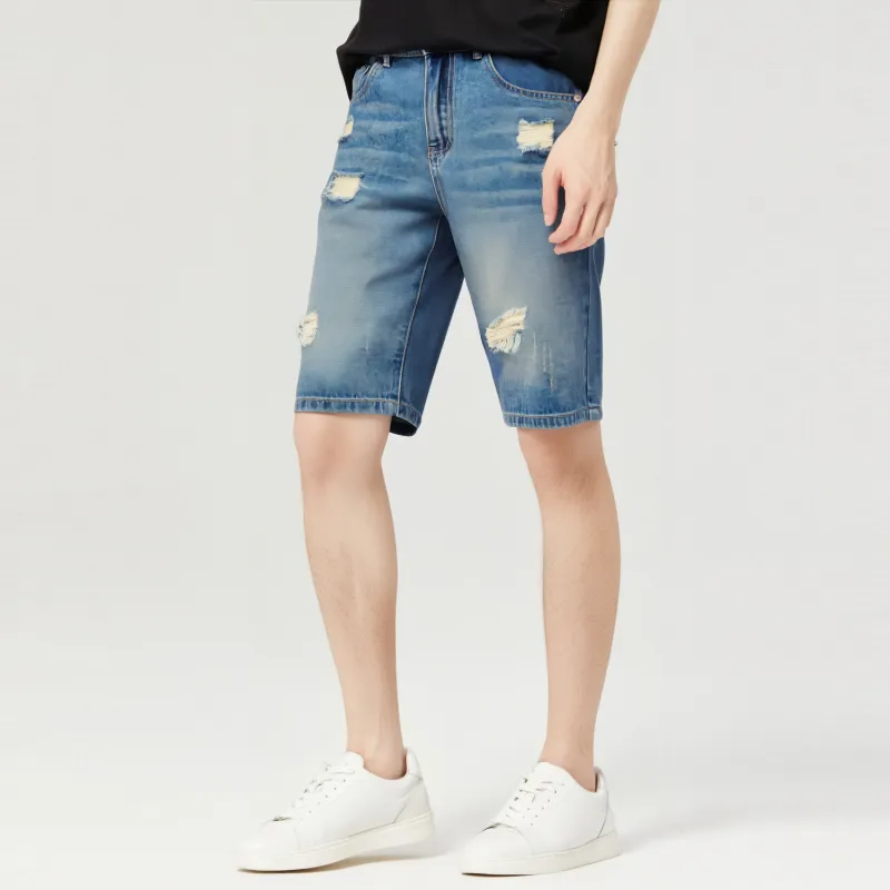 SUNDANCE Denim Shorts Men-4