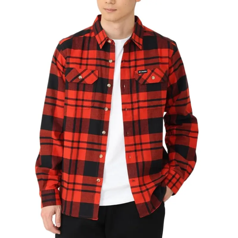 Columbia Flare Gun™ Shirt Men's Red Plaid-4