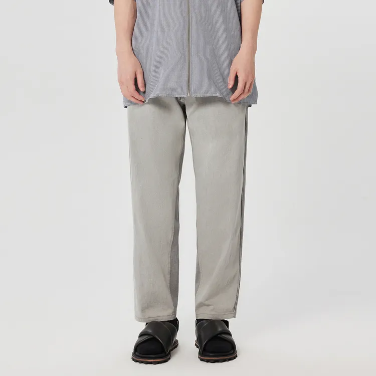 CROQUIS Jeans Unisex 055 Light Gray White-2