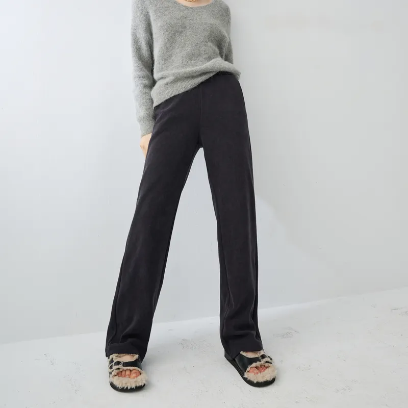 3COLOUR Casual Pants Women's Deep Gray-3