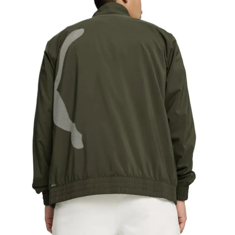 PUMA TRAIN BIG CAT Jacket Men's Green 80-3